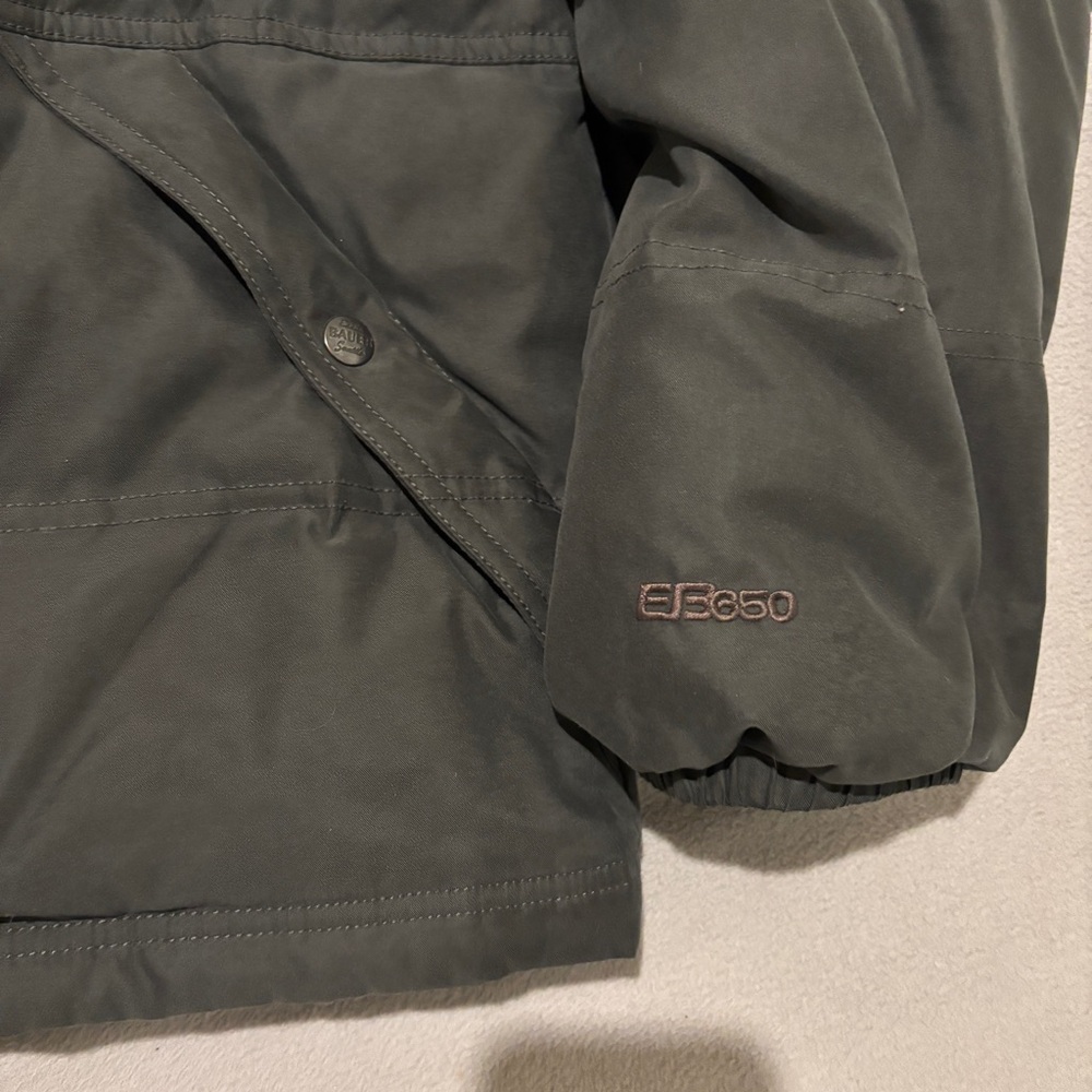 Eddie Bauer EB650 Puffers Jacket Size Large Gray Goose Down Outdoor Fall Winter - Picture 3 of 8